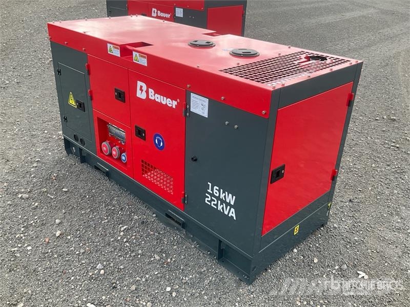 Bauer GFS-16 ATS 20 kVA Generator Set (Unused) Diesel Generatoren