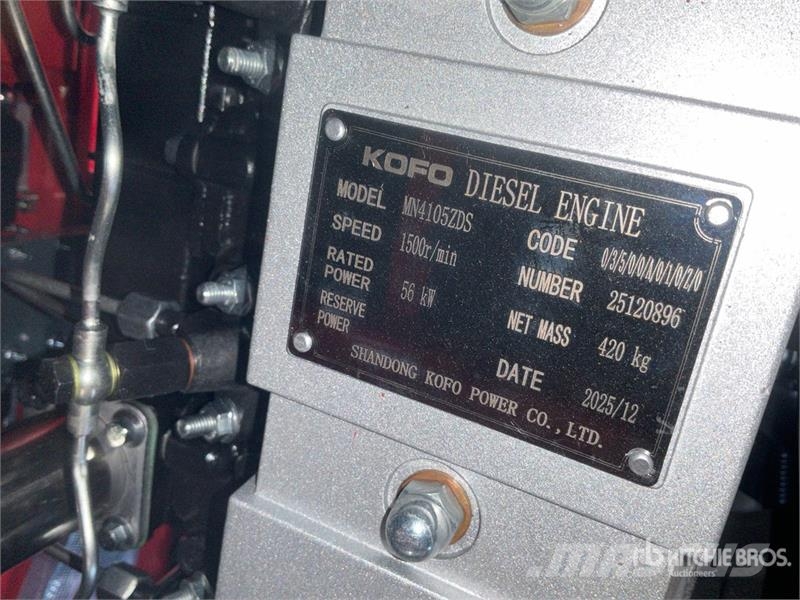 Bauer GFS-40 ATS 50 kVA Generator Set (Unused) Diesel Generatoren