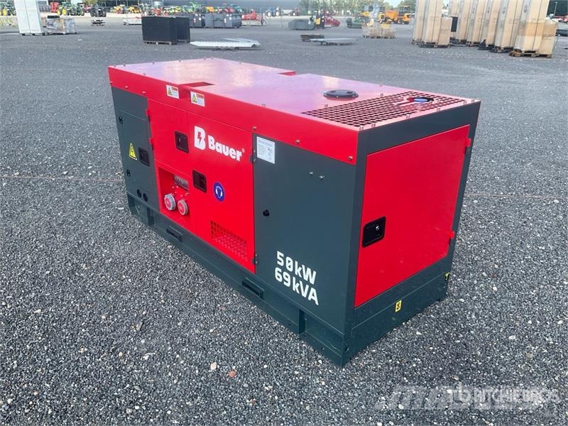 Bauer GFS 50 ATS 62.5 kVA Generator Set (Unused) Dīzeļģeneratori