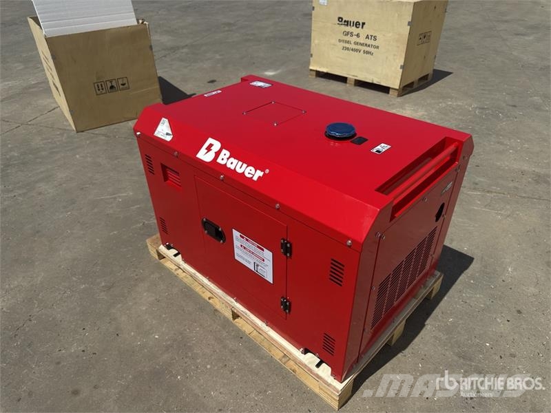 Bauer GFS-6 8 kVA Groupe Electrogene (Non Utilise) Gener Générateurs diesel