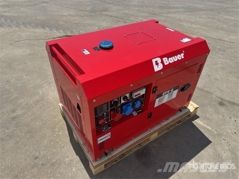 Bauer GFS-6 8 kVA Groupe Electrogene (Non Utilise) Gener Générateurs diesel