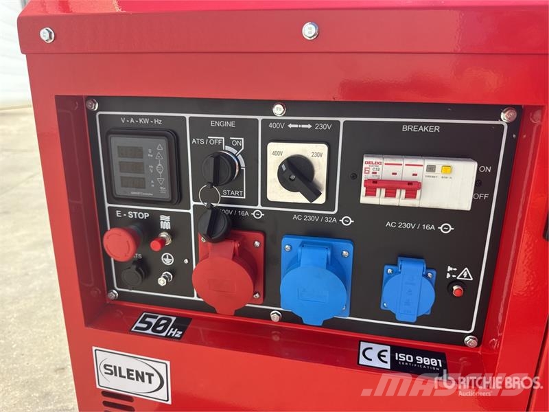 Bauer GFS-6 8 kVA Groupe Electrogene (Non Utilise) Gener Générateurs diesel