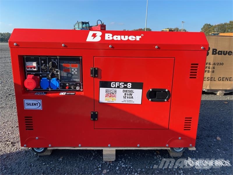 Bauer GFS 8 ATS Portable Generator Set (Unused) Andere Generatoren