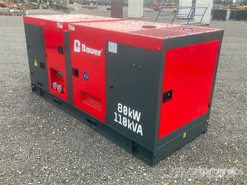 Bauer GFS 80 ATS 100 kVA Generator Set Dieselgeneraattorit