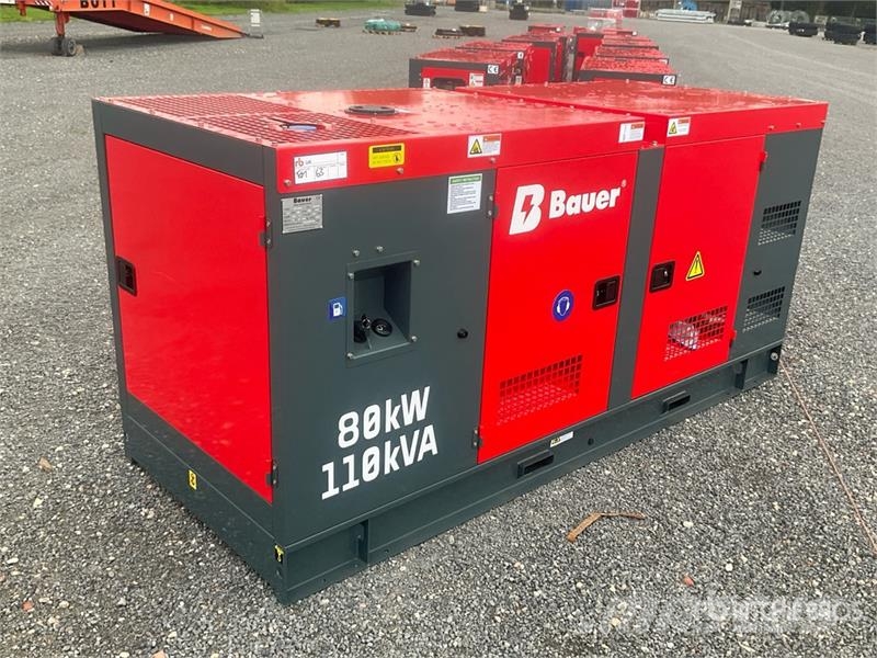 Bauer GFS 80 ATS 100 kVA Generator Set Dieselgeneraattorit