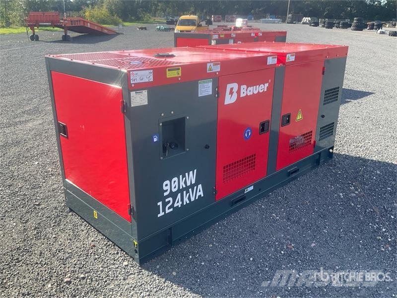 Bauer GFS-90 ATS 112 kVA Generator Set (Unused) Dīzeļģeneratori