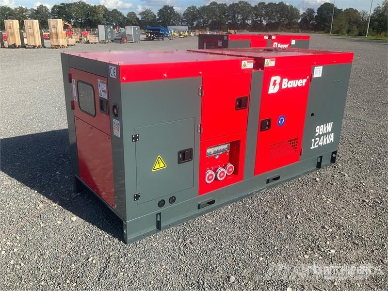 Bauer GFS-90 ATS 112 kVA Generator Set (Unused) Dīzeļģeneratori