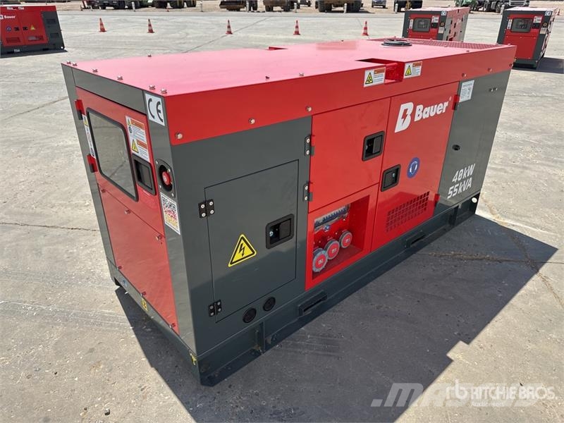 Bauer GFS40KW Skid-Mounted 40 kW/50 kVA Generator Set (U Agregaty prądotwórcze Diesla