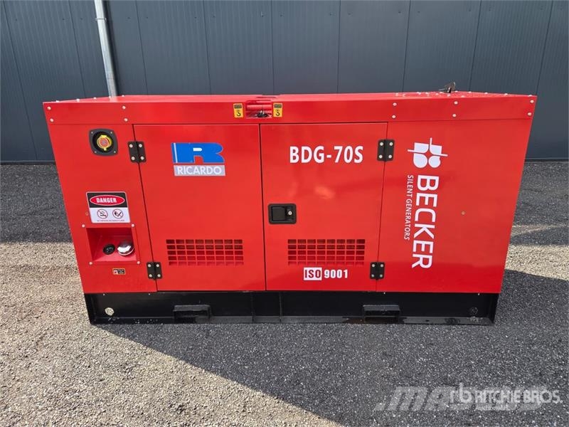 Becker BDG-70S 56KW/70KVA Generator Set (Unused) مولدات ديزل