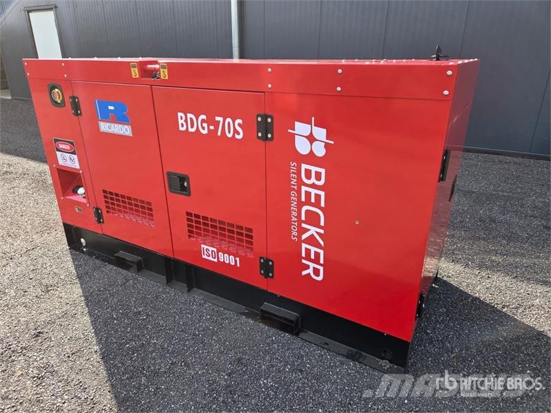 Becker BDG-70S 56KW/70KVA Generator Set (Unused) مولدات ديزل