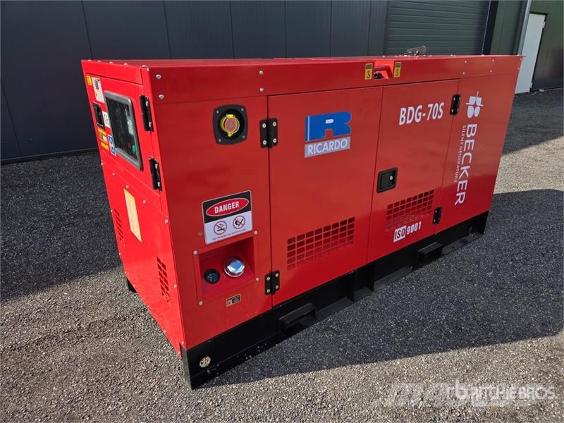 Becker BDG-70S 56KW/70KVA Generator Set (Unused) مولدات ديزل