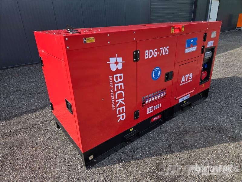 Becker BDG-70S 56KW/70KVA Generator Set (Unused) مولدات ديزل