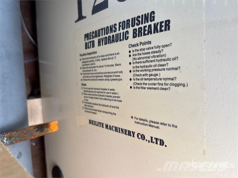 Beilite BLB125 Hydraulic Breaker (Unused) Hamers en brekers