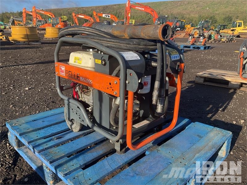 Belle HPX01TS Hydraulic Power Pack Martelos de empilhamento hidráulico