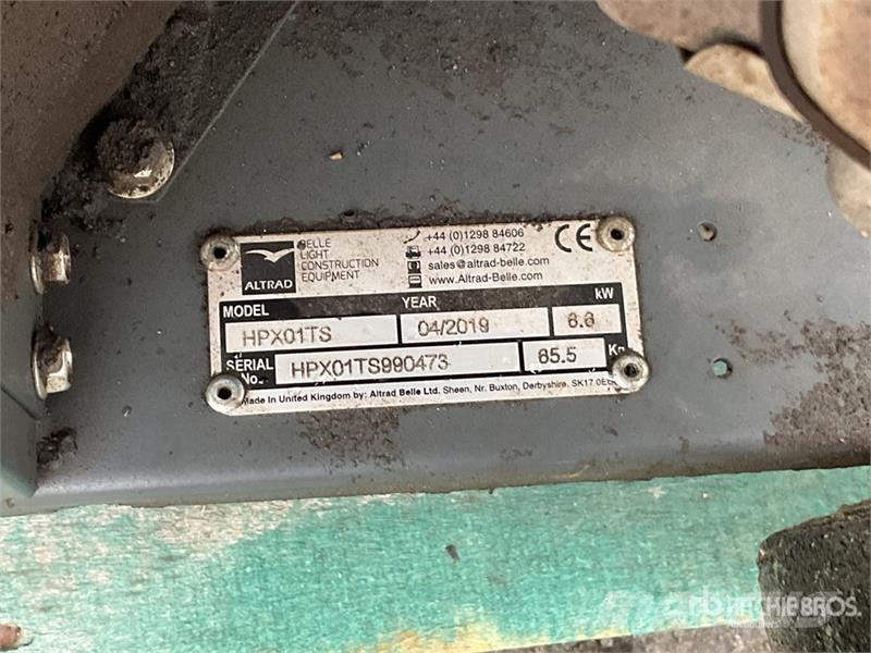 Belle HPX01TS Hydraulic Power Pack Hydraulische Heihamers