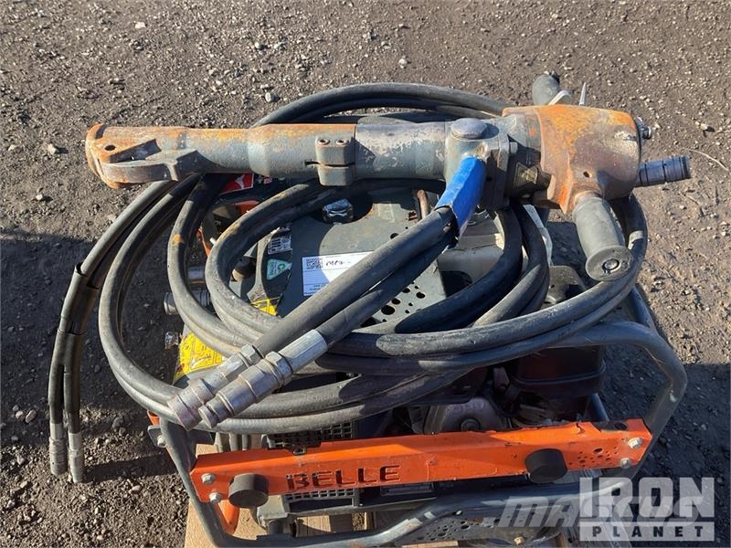 Belle HPX01TS Hydraulic Power Pack Martelos de empilhamento hidráulico