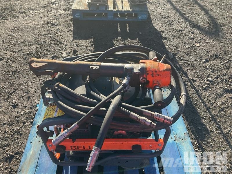 Belle HPX01TS Hydraulic Power Pack Martelos de empilhamento hidráulico