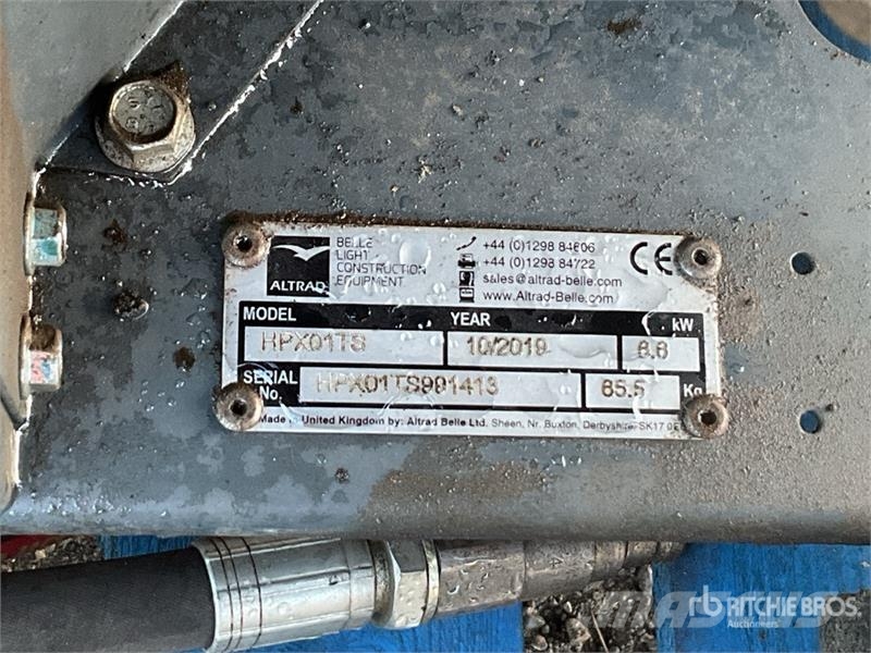 Belle HPX01TS Hydraulic Power Pack Hydraulische Rammhammer