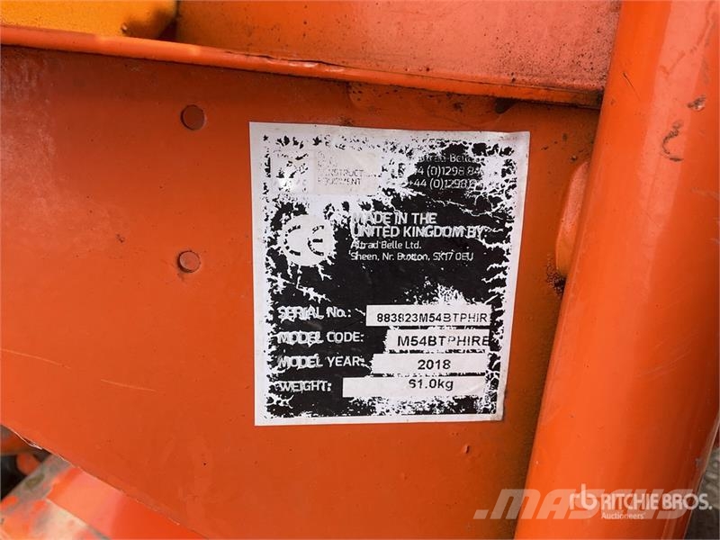 Belle M54B Portable Concrete Mixer Bétonnière