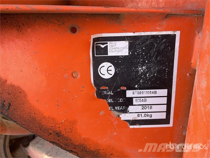 Belle M54B Portable Concrete Mixer Betoneiras