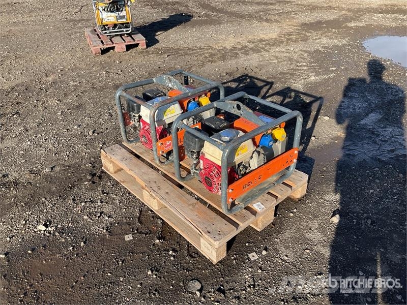 Belle of (2) Belle G3401 3.4 kVA Mobile Generator Set Diesel generatoren