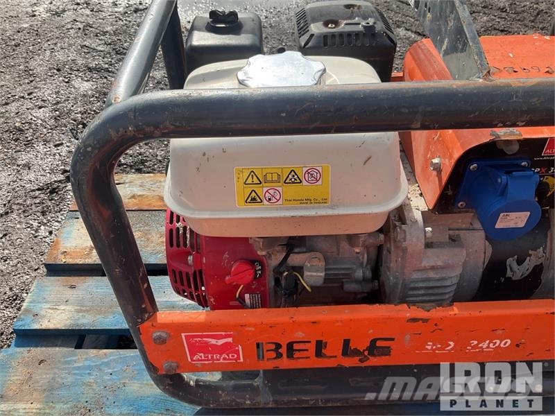 Belle of (2) Belle G3401S 3.7 kVA Mobile Generator Set Diesel generatoren