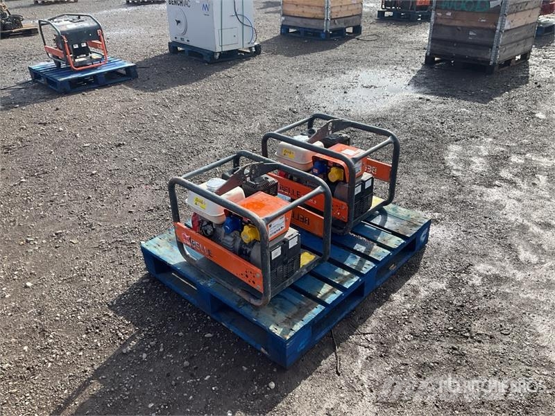 Belle of (2) Belle G3401 3.4 kVA Mobile Generator Set Diesel generatoren