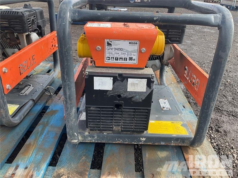 Belle of (2) Belle G3401S 3.7 kVA Mobile Generator Set Diesel generatoren