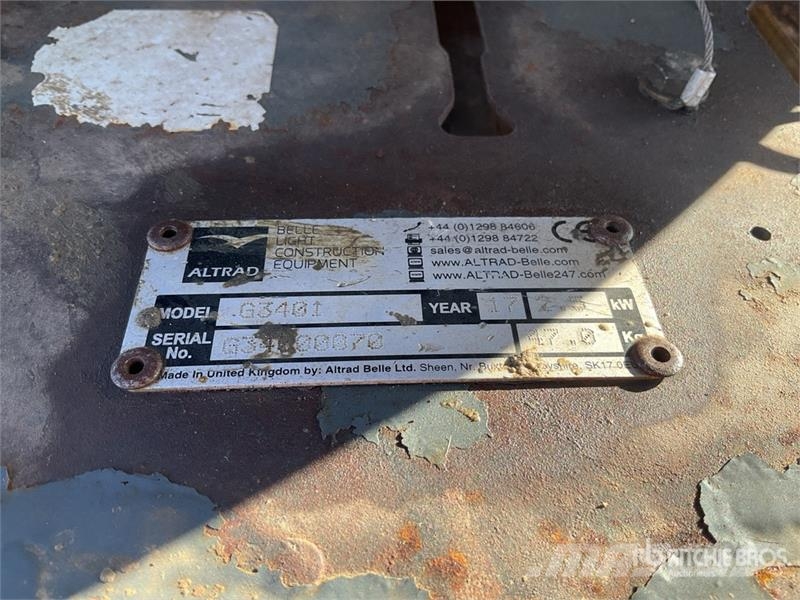 Belle of (2) Belle G3401 3.4 kVA Mobile Generator Set Diesel generatoren