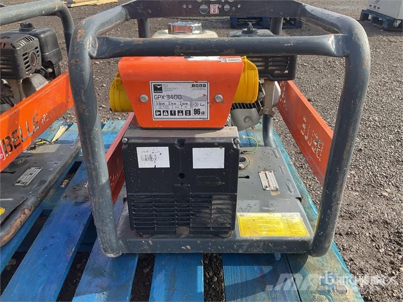 Belle of (2) Belle G3401 3.4 kVA Mobile Generator Set Diesel generatoren