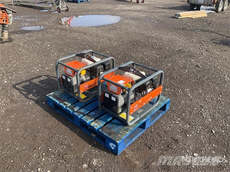 Belle of (2) Belle G3401 3.4 kVA Mobile Generator Set Diesel generatoren
