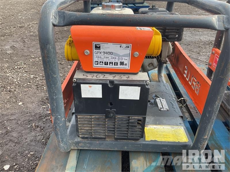 Belle of (2) Belle G3401S 3.7 kVA Mobile Generator Set Diesel generatoren