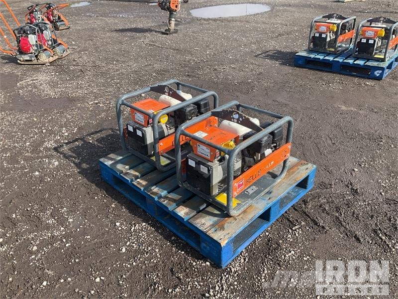 Belle of (2) Belle G3401S 3.7 kVA Mobile Generator Set Diesel generatoren