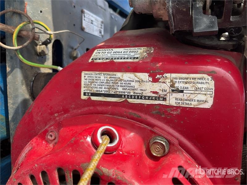 Belle of (2) Belle G3401 3.4 kVA Mobile Generator Set Diesel generatoren