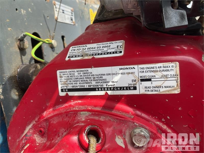 Belle of (2) Belle G3401S 3.7 kVA Mobile Generator Set Diesel generatoren