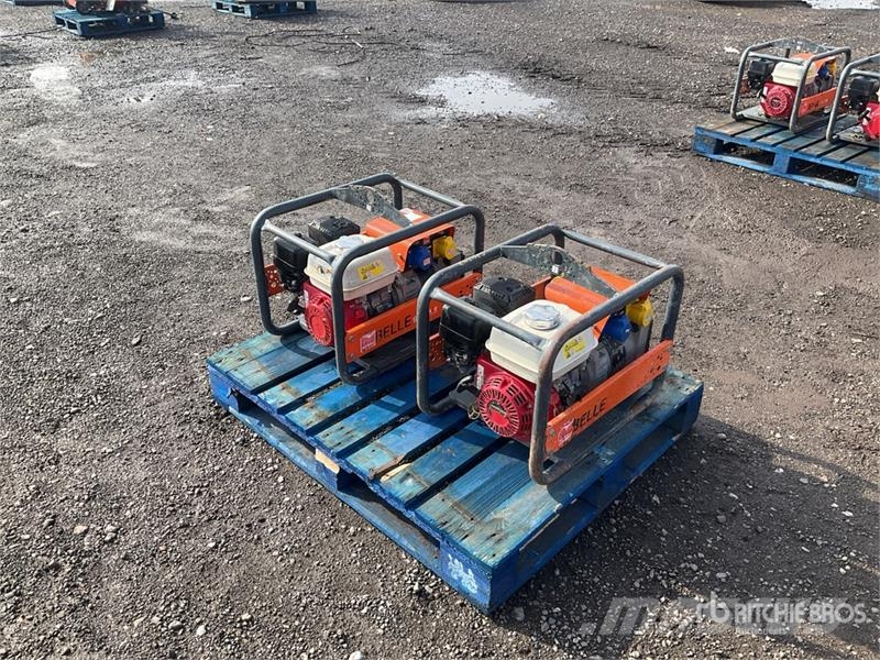 Belle of (2) Belle G3401 3.4 kVA Mobile Generator Set Diesel generatoren