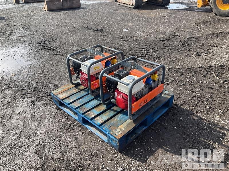 Belle of (2) Belle G3401S 3.7 kVA Mobile Generator Set Diesel generatoren