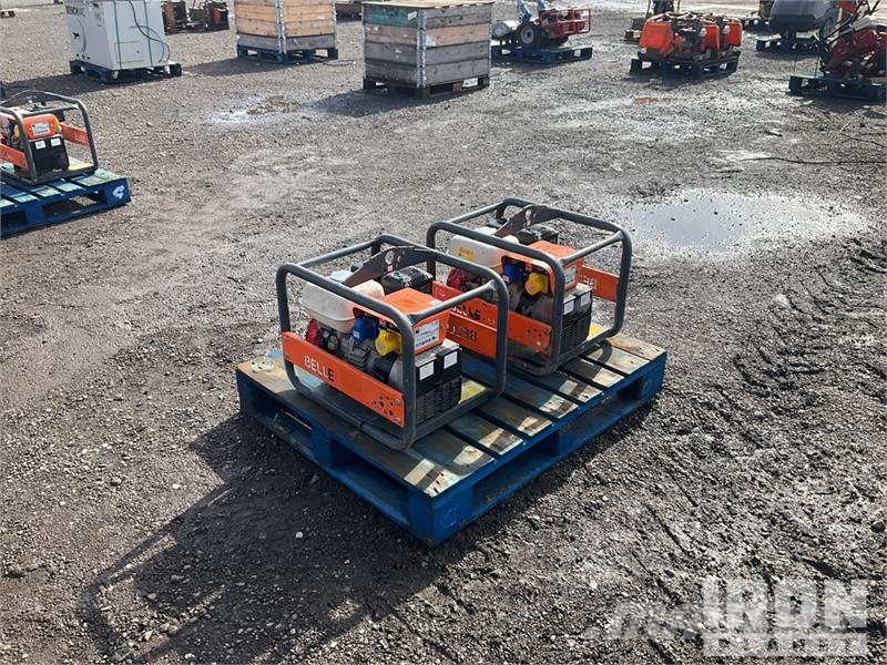 Belle of (2) Belle G3401S 3.7 kVA Mobile Generator Set Diesel generatoren