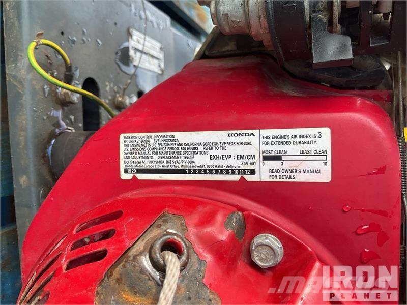 Belle of (2) Belle G3401S 3.7 kVA Mobile Generator Set Diesel generatoren