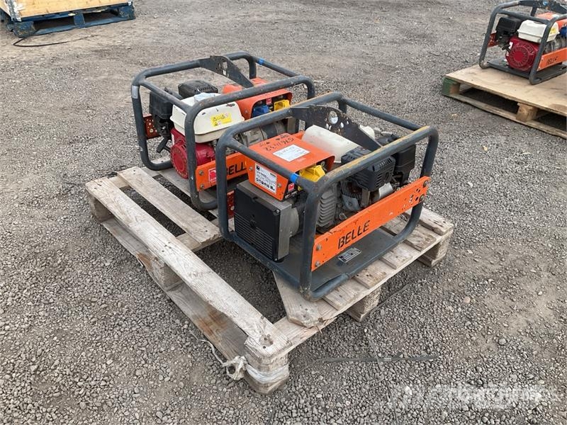 Belle of (2) Belle GPX 3400 3.4 kVA Mobile Generator Set Dīzeļģeneratori