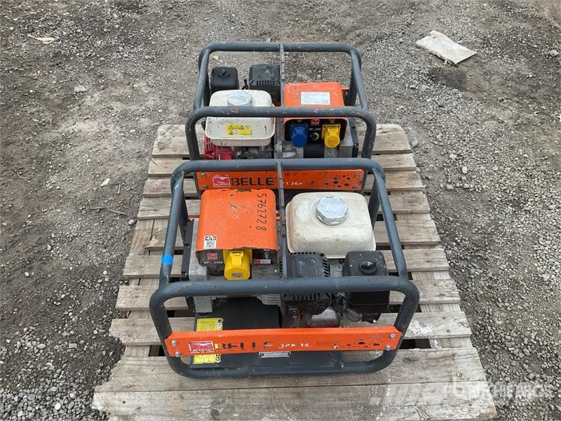 Belle of (2) Belle GPX 3400 3.4 kVA Mobile Generator Set Dīzeļģeneratori