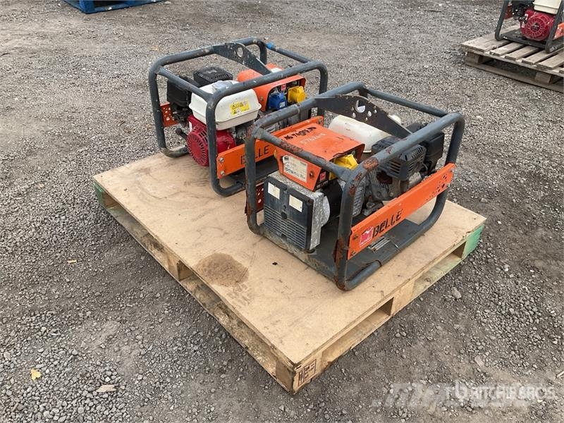 Belle of (2) Belle GPX 3400 3.4 kVA Mobile Generator Set Dīzeļģeneratori