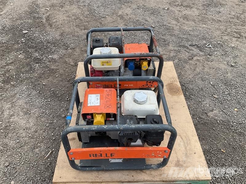 Belle of (2) Belle GPX 3400 3.4 kVA Mobile Generator Set Dīzeļģeneratori