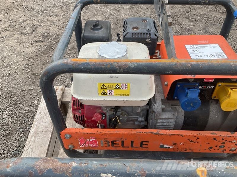Belle of (2) Belle GPX 3400 3.4 kVA Mobile Generator Set Dīzeļģeneratori