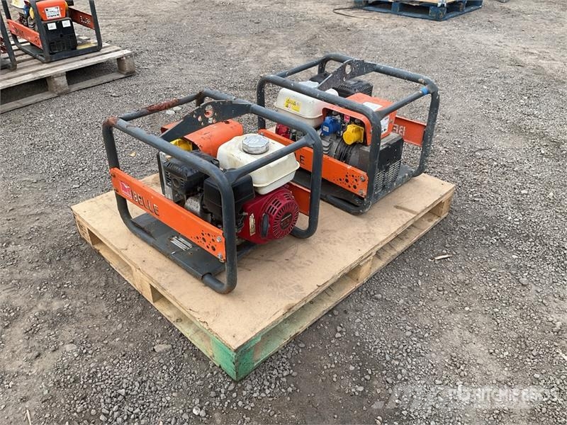 Belle of (2) Belle GPX 3400 3.4 kVA Mobile Generator Set Dīzeļģeneratori