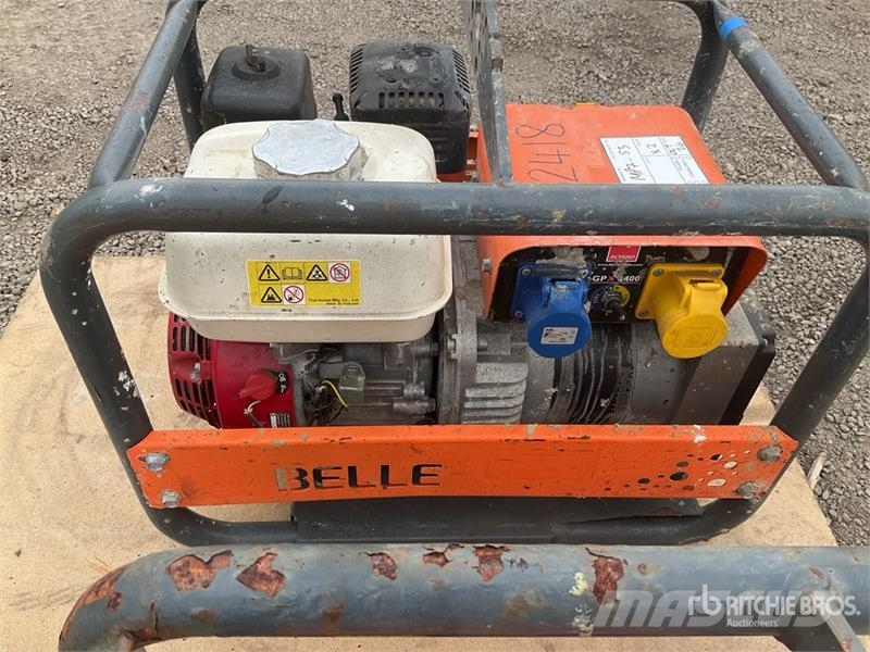 Belle of (2) Belle GPX 3400 3.4 kVA Mobile Generator Set Dīzeļģeneratori