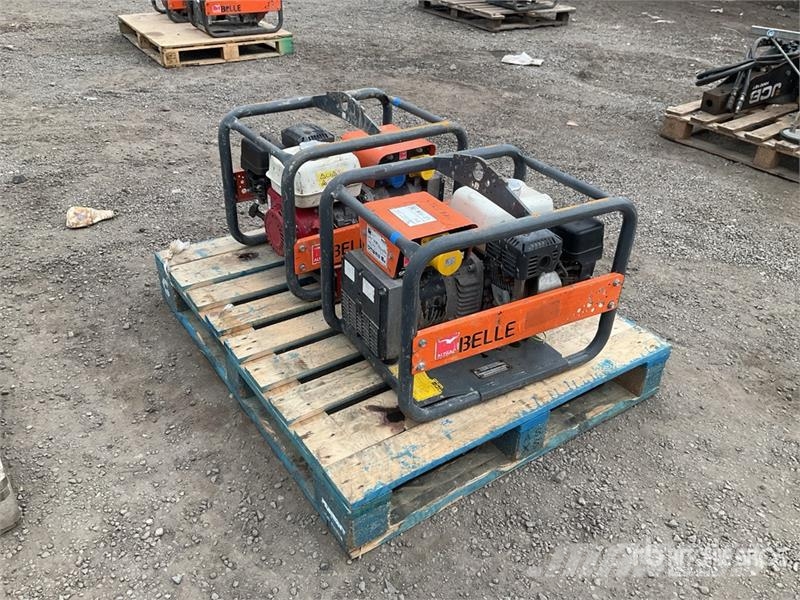 Belle of (2) Belle GPX 3400 3.4 kVA Mobile Generator Set Diiselgeneraatorid
