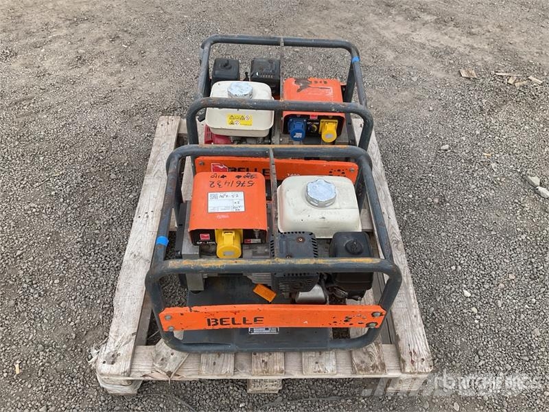 Belle of (2) Belle GPX 3400 3.4 kVA Mobile Generator Set Dīzeļģeneratori