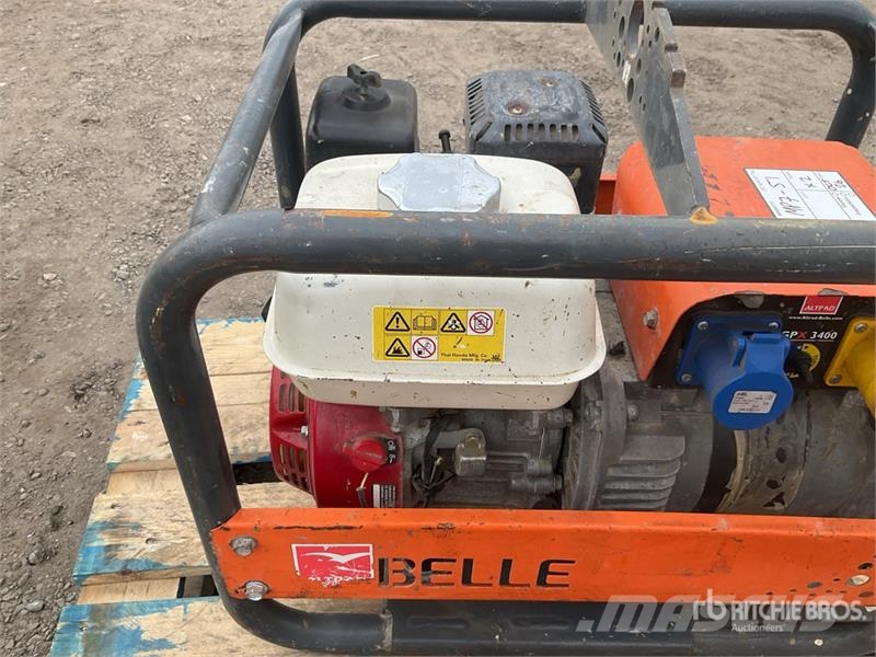 Belle of (2) Belle GPX 3400 3.4 kVA Mobile Generator Set Diiselgeneraatorid