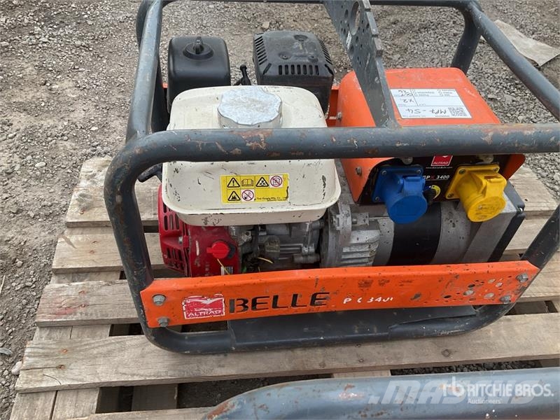 Belle of (2) Belle GPX 3400 3.4 kVA Mobile Generator Set Dīzeļģeneratori